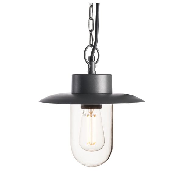 MOLAT E27 Outdoor Pendant luminaire,anthracite,60W,IP44 image 1