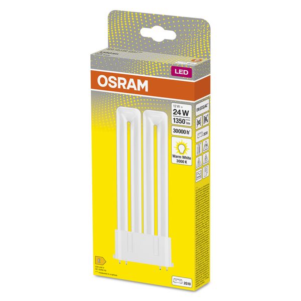 OSRAM DULUX LED F EM & AC MAINS 12W 830 2G10 image 10