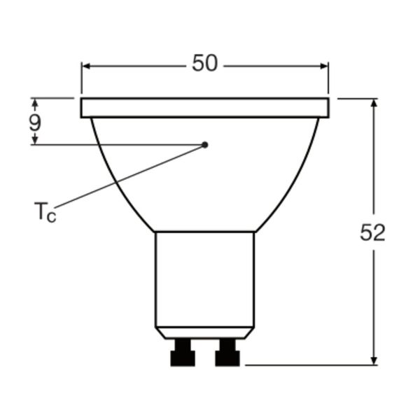 LED PAR16 DIM S 9.5W 930 GU10 image 6