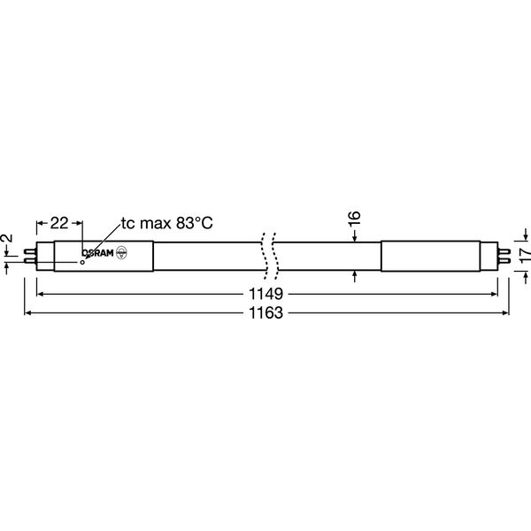 SubstiTUBE TUBE T5 HF 26 W/4000 K 1149 mm image 5