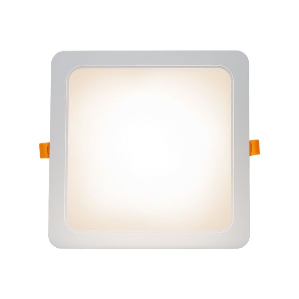 DURE 3 DOWNLIGHT 24W WW 230V 110DEG IP54 IK06 220X220X34 WHITE SQUARE INTEGRATED DRIVER image 12