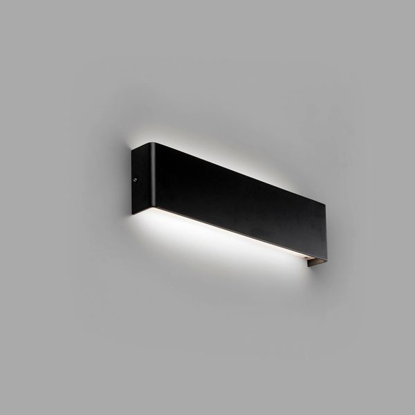 NASH BLACK WALL LAMP LED 16W image 2