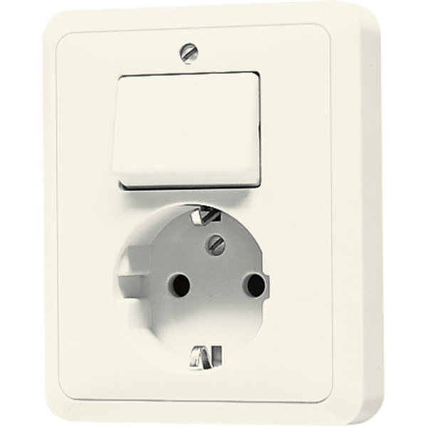 Combination SCHUKO® socket / 1-gang 5576EU image 1