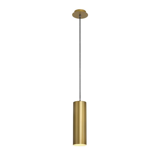 ENOLA pendant luminaire, round , gold, E27, max. 60W image 1