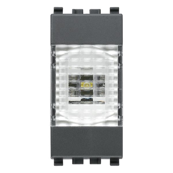 LED-emergency lamp 1M 230V grey image 1