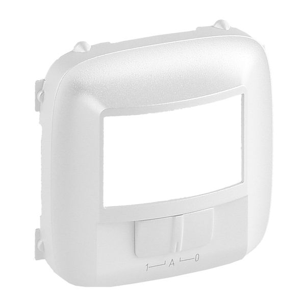 Cover plate Valena Allure - motion sensor with override - pearl image 1