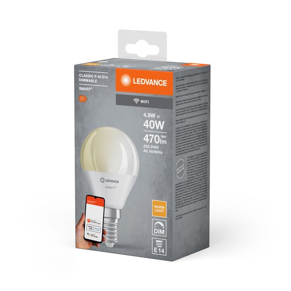 SMART+ WiFi Mini Bulb Dimmable 230V DIM FR E14 SINGLE PACK image 7