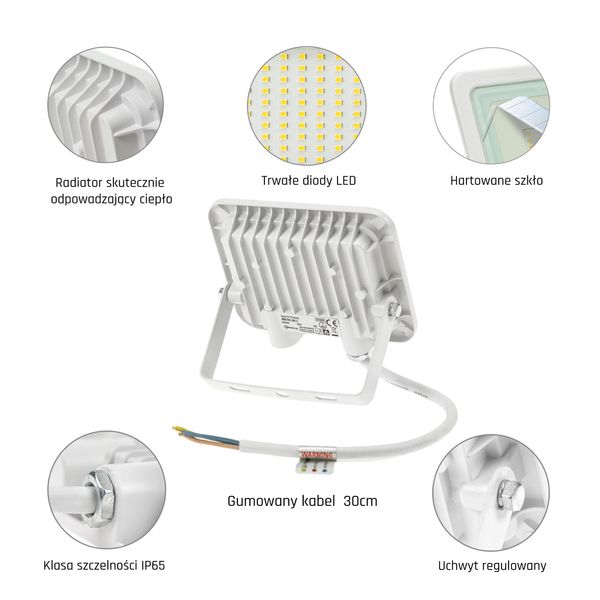 NOCTIS LUX 2 SMD 230V 20W IP65 CW white image 10