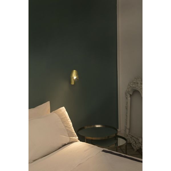 LE PETIT SATIN GOLD WALL LAMP image 1