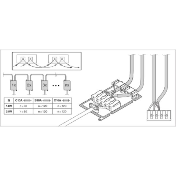 DOWNLIGHT UGR19 DALI DN155 14 W 840 WT IP54 DALI image 11