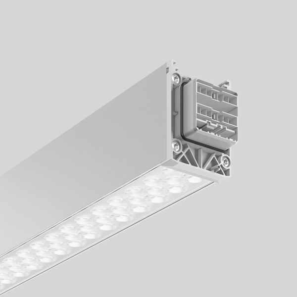 LINEDO, 21 W, 3400 lm, 840, aluminium, on/off Continuous line luminair image 2