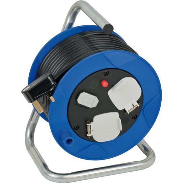Compact AK 180 cable reel with USB-charger 15m H05VV-F 3G1,5 *GB* image 1