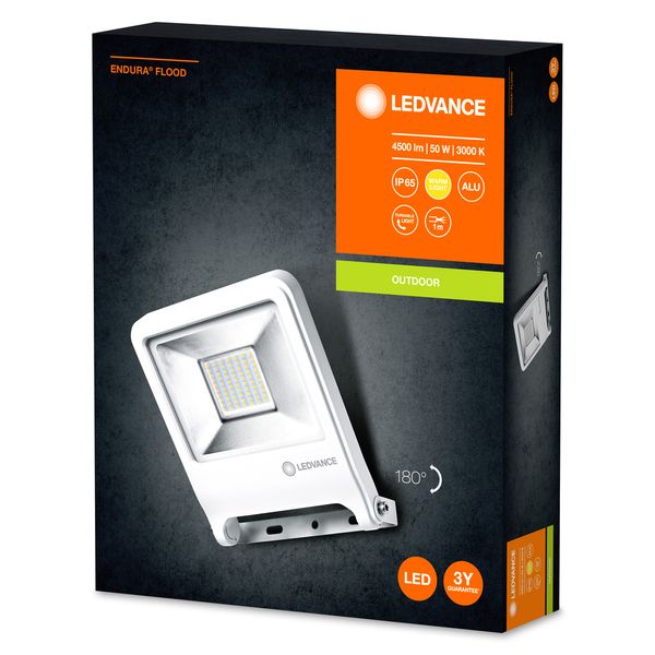 ENDURA® FLOOD Warm White 50 W 3000 K WT image 6