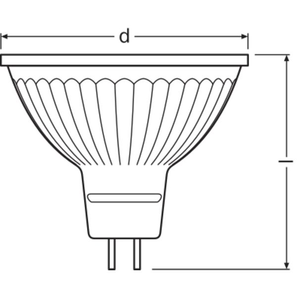 PARATHOM® MR16 2.6W 840 GU5.3 image 8