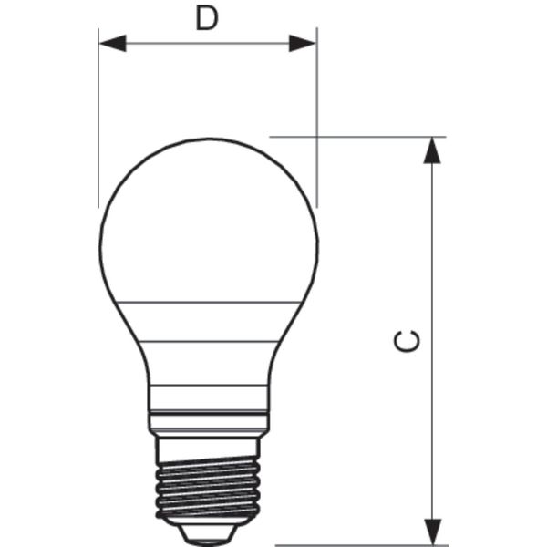 CorePro LEDBulbND 7-60W E27 A60 827FR G image 2