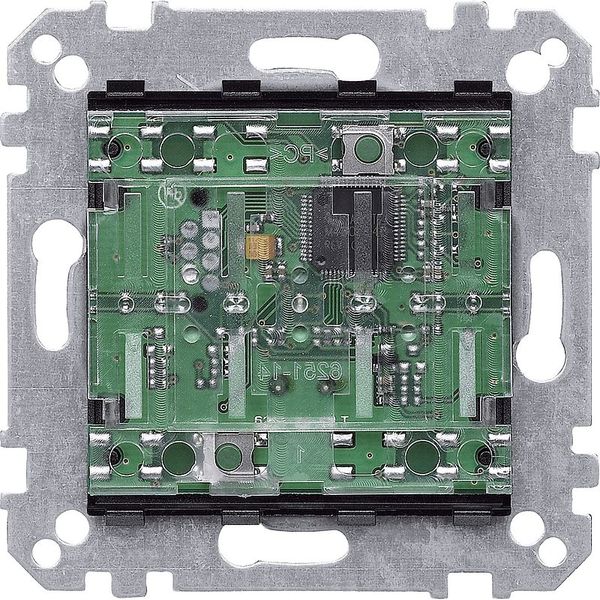 KNX button module 1-gang, System M image 1