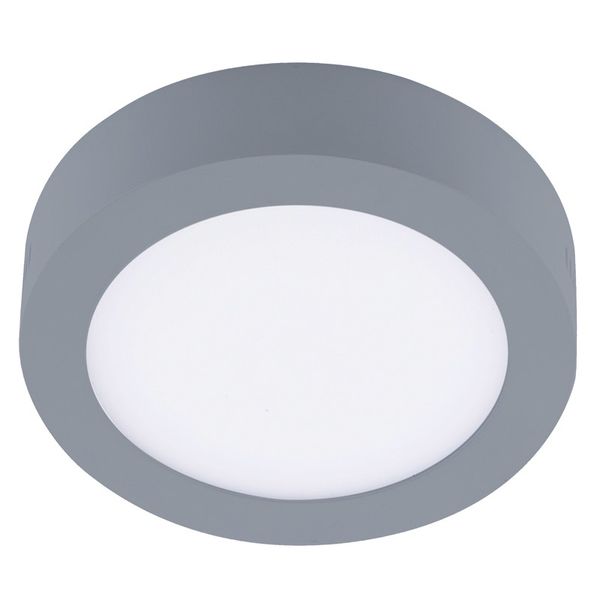 Know LED Flush Light 18W 4000K Round Grey image 2