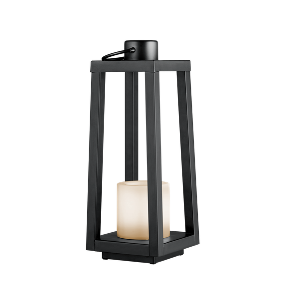 Loja solar table lamp matt black image 1