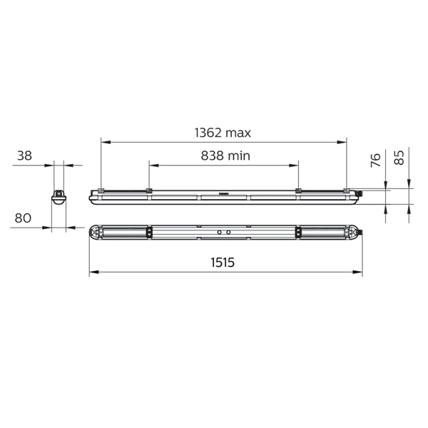 WT120C G2 LED34S/840 PSD L1500 image 3