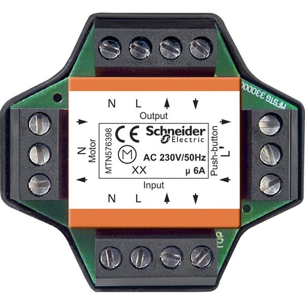 Multiple control relay for roller shutters, flush-mounted image 1