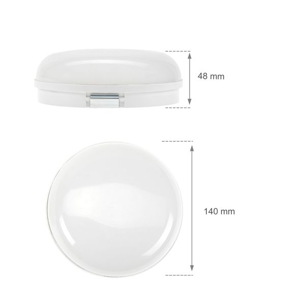 TECHNIC LAMP LED 8W IP54 230V ROUND NW image 3