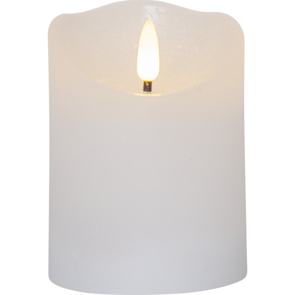 LED Pillar Candle Flamme Rustic image 1