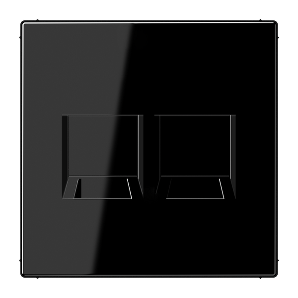 Centre plate for MJ f. 2 sockets LS1969-25WESW image 1