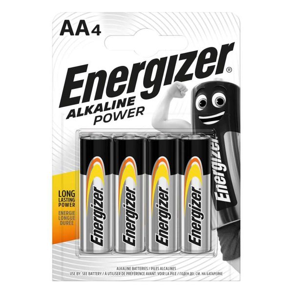 ENERGIZER Alkaline Power LR6 AA BL4 image 1