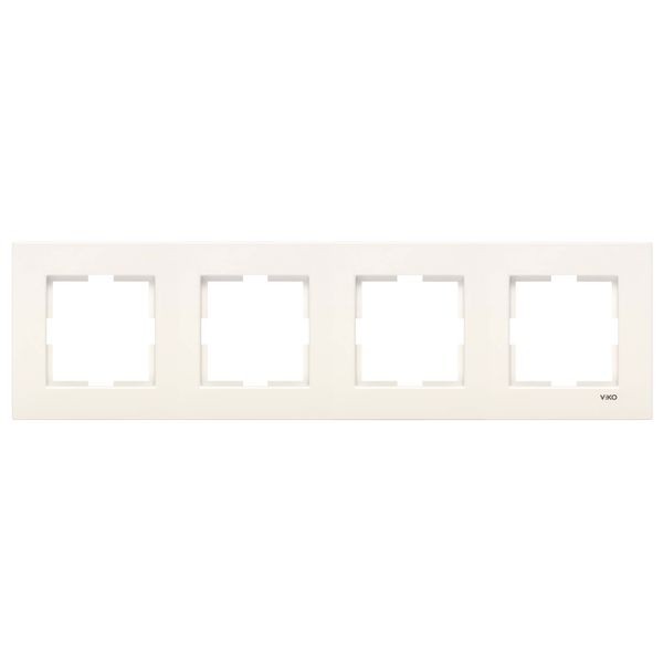 Karre Accessory Beige Four Gang Frame image 1