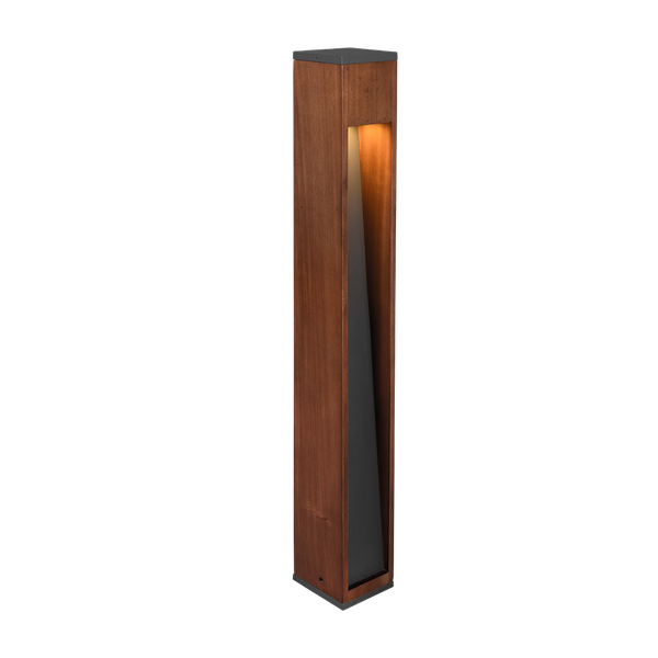 Canning pole GU10 80 cm wood/anthracite image 1