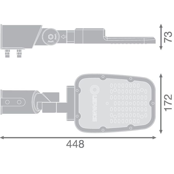 STREETLIGHT AREA SMALL RV20ST 30W 740 RV20ST GY image 9