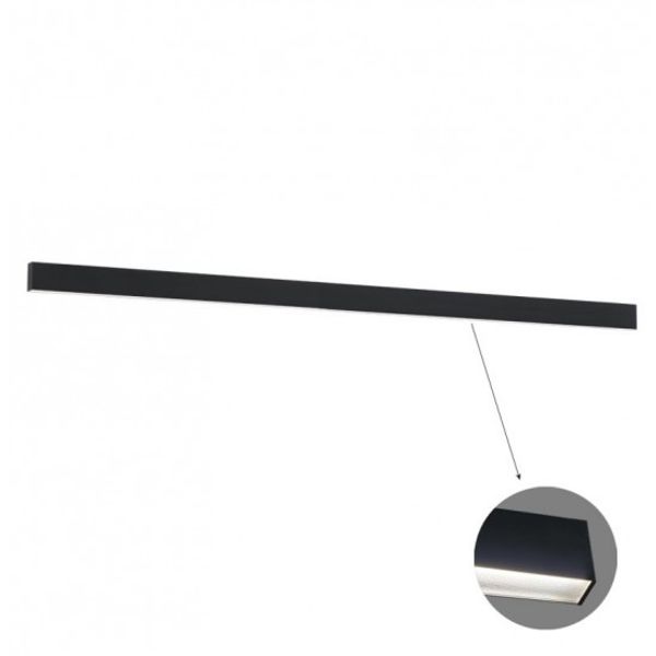 Linear Ceiling L3100 4000K Black Microprismatic Ci image 1