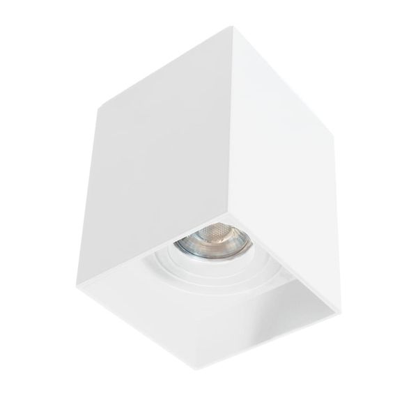 Sira Spotlight 1xGU10 Rectangular White image 1