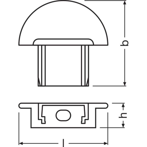 Flat Profiles for LED Strips -PF01/EC/H image 5