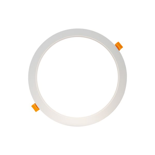 DURE 3 DOWNLIGHT 24W NW 230V 110DEG IP54 IK06 220X34 WHITE ROUND INTEGRATED DRIVE image 4