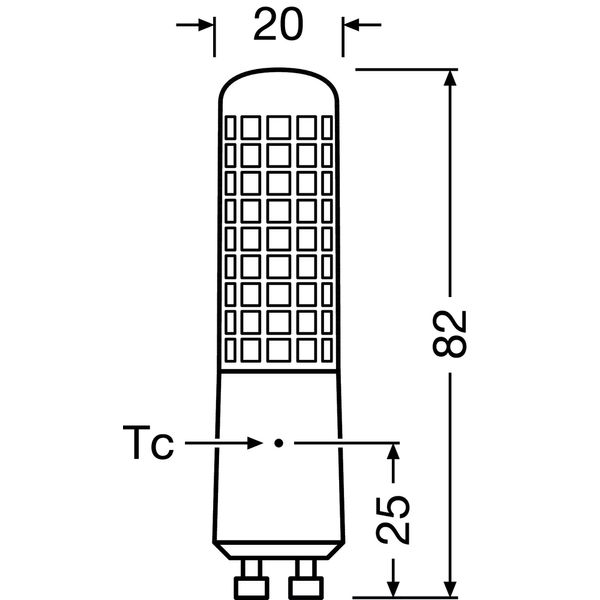 LED SPECIAL T SLIM DIM 7W 827 GU10 image 4