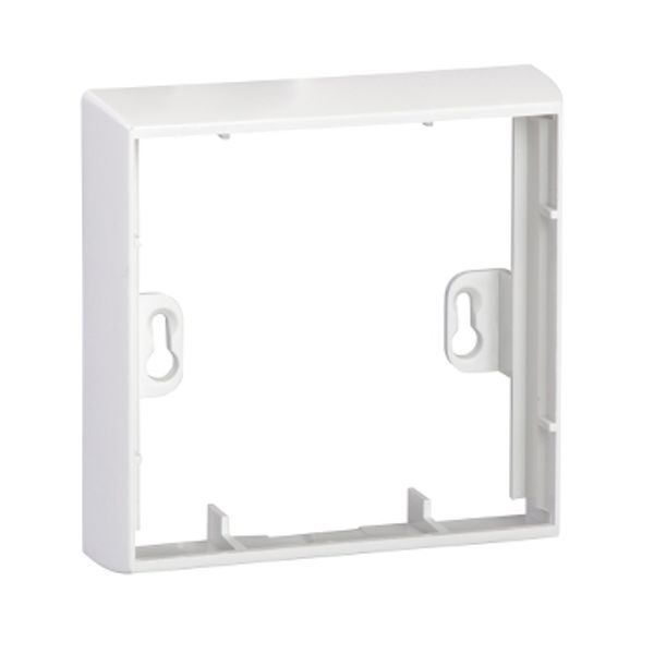 Thorsman - CYB-MF1L - mounting frame low - 1-module - white NCS image 2