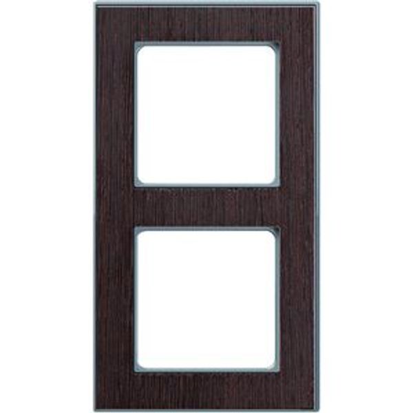 Afdekramen NOVA Elements Naturals,2voudig, Dark Wenge alu image 1