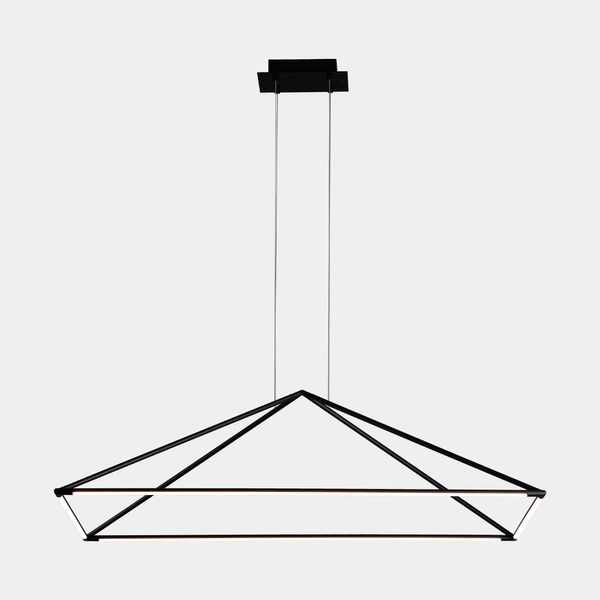 Pendant Tubs 900mm LED 36W 1791lm 3000K Black image 1