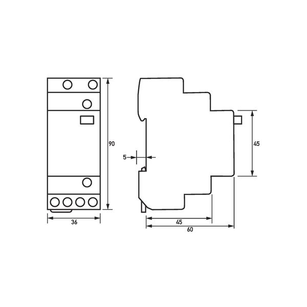 Centre plate with knob and lens LC32030 LC1940KO5211 image 4