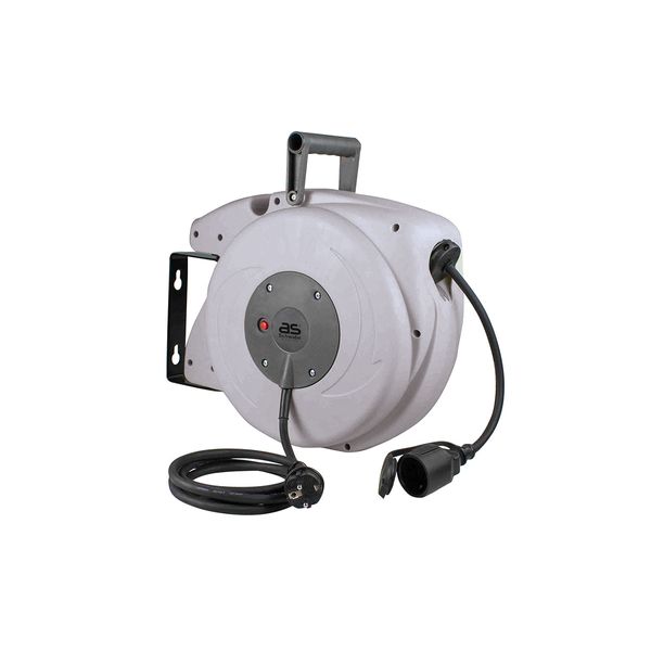 "Electric cable reel 10+1,5m H07RN-F 3G1,5 with easy to go system"IP44 image 1