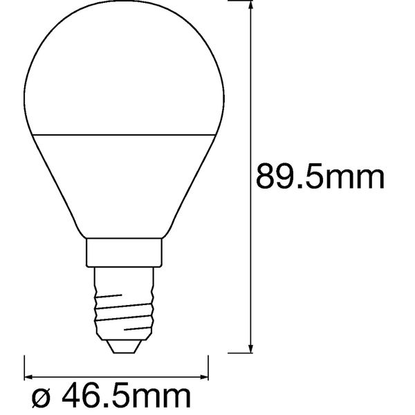 SMART+ WiFi Mini Bulb Multicolour 40 4.9 W/2700…6500 K E14 image 5