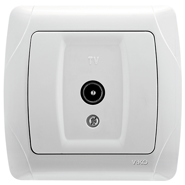 Carmen White TV Socket Terminated image 1