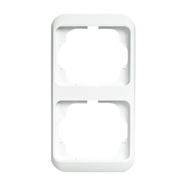 1733-24G Cover Frame alpha Studio white image 4