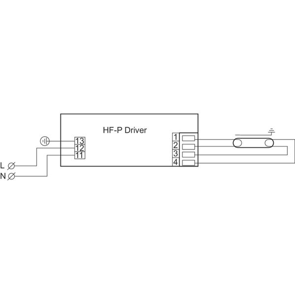 HF-P 149 TL5 HO III 220-240V 50/60Hz IDC image 4