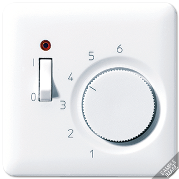 Centre plate for room thermostat insert CDTR231PLSW image 1