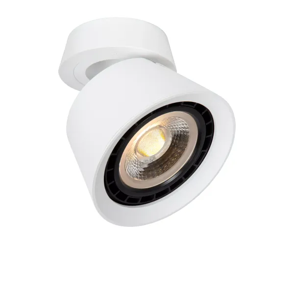 Lucide TRIGONO - Ceiling spotlight - Ø 12,7 cm - 1xES111 - White image 1