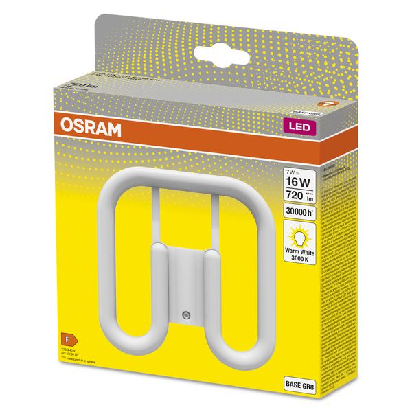 OSRAM DULUX LED SQ EM & AC MAINS 7W 830 GR8 image 10