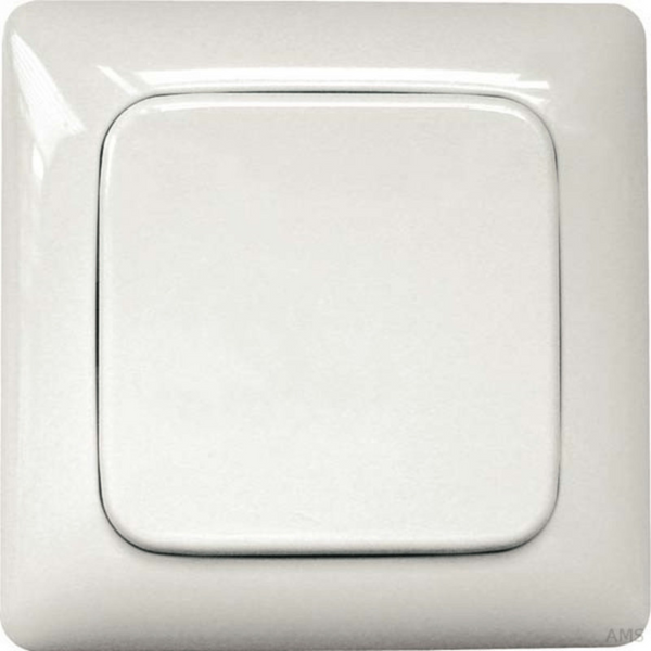 Wireless pushbutton, alpine white image 1