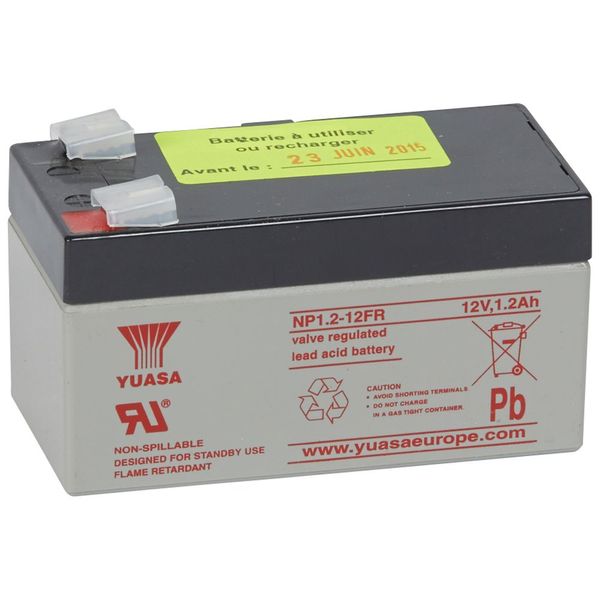 LEAD BATTERY 12V 1.2AH image 1